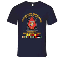 Load image into Gallery viewer, Usmc - 1st Bn, 8th Marines - Ds Sns W Svc T Shirt
