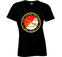 Load image into Gallery viewer, Army - 10th Cavalry Regiment - Fort Concho, Tx - Buffalo Soldiers W Cav Branch T Shirt
