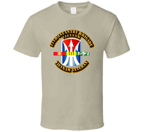 11th Infantry Brigade with Vietnam Service Ribbons T Shirt, Premium, Hoodie