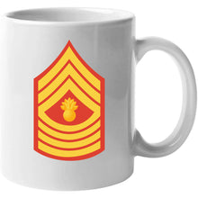 Load image into Gallery viewer, Usmc - Enlisted Insignia - E9 - Master Gunnery Sergeant (mgysgt) - Dress Blue Wo Txt X 300 T Shirt
