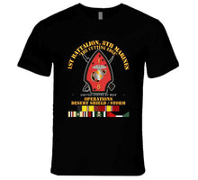 Load image into Gallery viewer, Usmc - 1st Bn, 8th Marines - Ds Sns W Svc T Shirt
