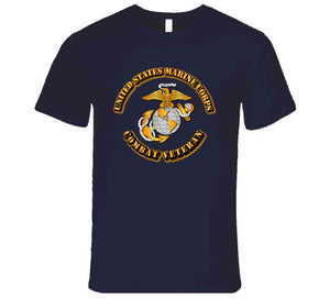 USMC - Combat Veteran T Shirt