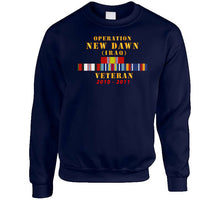 Load image into Gallery viewer, Operation New Dawn Service Ribbon Bar W Gwt - Iraq (2010 - 2011) X 300 T Shirt
