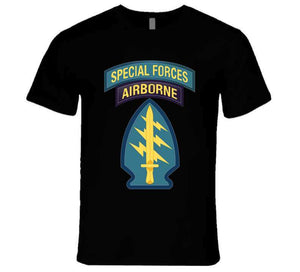 Army - Special Forces Group - Flat Wo Txt T Shirt