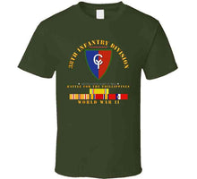 Load image into Gallery viewer, Army - 38th Infantry Division with  WWII (Pacific Theater) Service Ribbons - T Shirt, Premium and Hoodie
