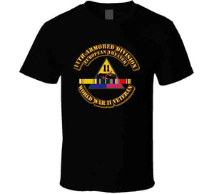 Army - Shoulder Sleeve Insignia - 11th Armored Division, WWII, (European Theater)  - T Shirt, Premium and Hoodie