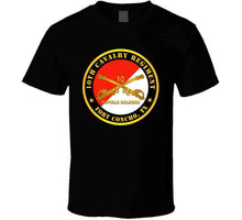 Load image into Gallery viewer, Army - 10th Cavalry Regiment - Fort Concho, Tx - Buffalo Soldiers W Cav Branch T Shirt
