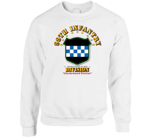 99th Infantry Division - Checkerboard Division T Shirt