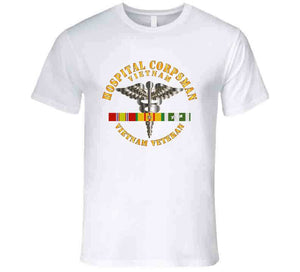 Navy - Hospital Corpsman W Vietnam Svc Ribbons X 300 T Shirt