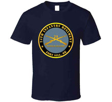 Load image into Gallery viewer, Army - 24th Infantry Regiment - Fort Sill, Ok - Buffalo Soldiers W Inf Branch T Shirt
