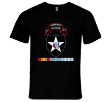 Load image into Gallery viewer, 1st Ranger Infantry Co - 2nd Id Ssi W Korea Svc X 300 T Shirt
