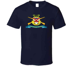 Army - 13th Infantry Regiment - Dui W Br - Ribbon X 300 Long Sleeve T Shirt