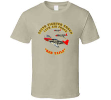 Load image into Gallery viewer, AAC - 332 FG - 12th AF - REd Tails T Shirt
