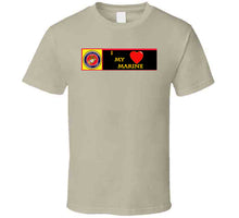 Load image into Gallery viewer, USMC - I Love My Marine T Shirt
