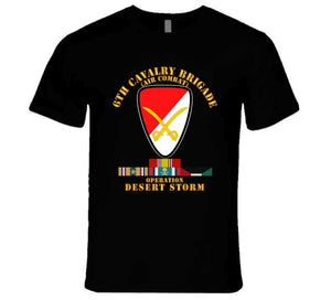 6th Cavalry Brigade - Desert Storm with Desert Storm Service Ribbons - Classic, Hoodie, Premium