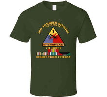 Load image into Gallery viewer, Army - 3rd Armored Div - Vii Corps - Desert Storm Veteran T Shirt
