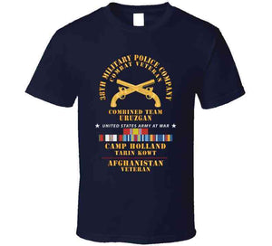 Army - 38th Military Police Company - Camp Holland Afghanistan Vet W Afghan Svc X 300 T Shirt