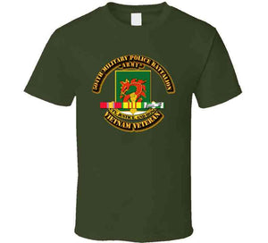 DUI - 504th Military Police Battalion w SVC Ribbon T Shirt