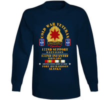 Load image into Gallery viewer, Army - Cold War Vet - 17nd Support Bn, 172nd In Bde - Ft Richardson Ak W Cold Svc X 300 T Shirt

