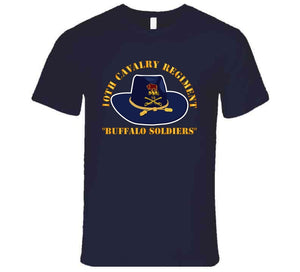 Army - 10th Cavalry Regiment - Buffalo Soldiers T Shirt