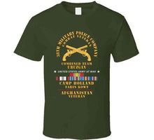 Load image into Gallery viewer, Army - 38th Military Police Company - Camp Holland Afghanistan Vet W Afghan Svc X 300 T Shirt
