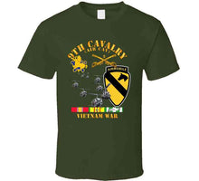 Load image into Gallery viewer, Army - 9th Cavalry (Air Cav) - 1st  Cav Division w SVC T Shirt
