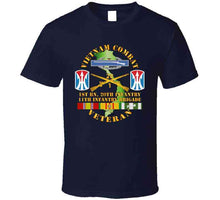 Load image into Gallery viewer, Army - Vietnam Combat Vet - Cib W 1st Bn 20th Inf - 11th Inf Bde Ssi T Shirt
