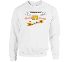 Load image into Gallery viewer, 2nd Amendment 2a - The Right To Beer Arms X 300 Long Sleeve T Shirt
