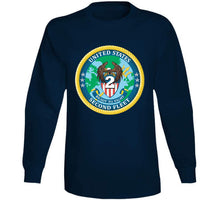 Load image into Gallery viewer, Navy - United States Second Fleet Wo Txt X 300 T Shirt
