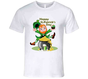 St. Patrick's Day - Leprechaun's - Happy St Patrick's Day - Luck Crewneck Sweatshirt