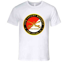 Load image into Gallery viewer, Army - 10th Cavalry Regiment - Fort Concho, Tx - Buffalo Soldiers W Cav Branch T Shirt
