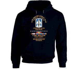 Army - 76th Brigade Combat Team - Camp Holland Afghanistan Vet W Afghan Svc X 300 T Shirt