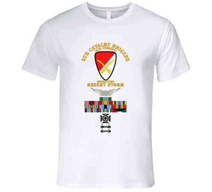 Army - 6th Cavalry Bde - Desert Storm W Ds Svc - Afem W Arrow - Special Long Sleeve, Classic and Hoodie, Premium