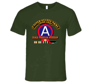 Third Army - Iraqi Freedom Veteran T Shirt