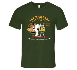 Sof - Usmc Force Recon - Ski Warfare - Ski Combat - Winter Warfare X 300 T Shirt