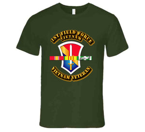 1st Field Force, with Vietnam Service Ribbon - T Shirt, Hoodie, and Premium