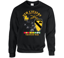 Load image into Gallery viewer, Army - 9th Cavalry (Air Cav) - 1st  Cav Division w SVC T Shirt
