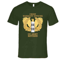 Load image into Gallery viewer, Army - Emblem - Warrant Officer - Cw2 - Retired T Shirt, Hoodie and Premium
