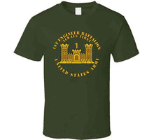 Load image into Gallery viewer, 1st Engineer Battalion - Always First - Eng Branch Num - Us Army T Shirt
