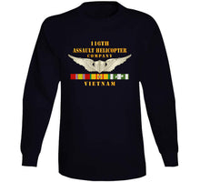 Load image into Gallery viewer, Army - 116th Assault Helicopter Co W  Aviator Badge W Vn Svc X 300 T Shirt

