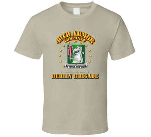 Company F 40th Armor - Berlin Brigade T Shirt