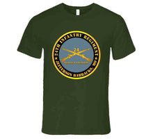 Load image into Gallery viewer, Army - 24th Infantry Regiment - Jefferson Barracks, Mo - Buffalo Soldiers W Inf Branch Long Sleeve T Shirt
