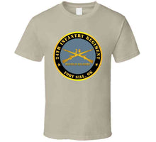 Load image into Gallery viewer, Army - 24th Infantry Regiment - Fort Sill, Ok - Buffalo Soldiers W Inf Branch T Shirt
