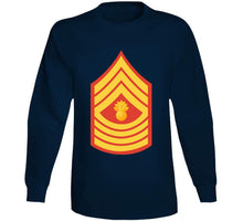 Load image into Gallery viewer, Usmc - Enlisted Insignia - E9 - Master Gunnery Sergeant (mgysgt) - Dress Blue Wo Txt X 300 T Shirt
