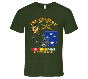 Army - 1st Cavalry (Air Cavalry) - 23rd Infantry Division with Vietnam Service Ribbons Hoodie, Tshirt and Premium