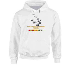 Army - 57th Assault Helicopter Co W Vn Svc X 300 Hoodie