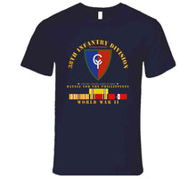 Load image into Gallery viewer, Army - 38th Infantry Division with  WWII (Pacific Theater) Service Ribbons - T Shirt, Premium and Hoodie
