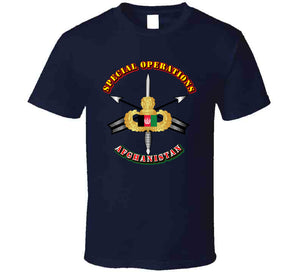 SOF - Special Operations - Afghanistan T Shirt