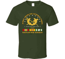Load image into Gallery viewer, Army - Judge Advocate Veteran Corps,&quot;Jag&quot; with Vietnam War Service Ribbons - T Shirt, Premium and Hoodie
