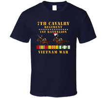 Load image into Gallery viewer, Army - 1st Battalion,  7th Cavalry Regiment - Vietnam War Wt 2 Cav Riders And Vn Svc X300 Hoodie

